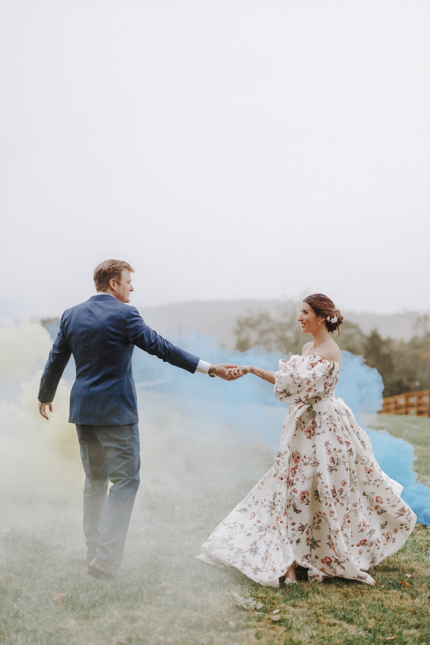 Virginia farm wedding at private family property