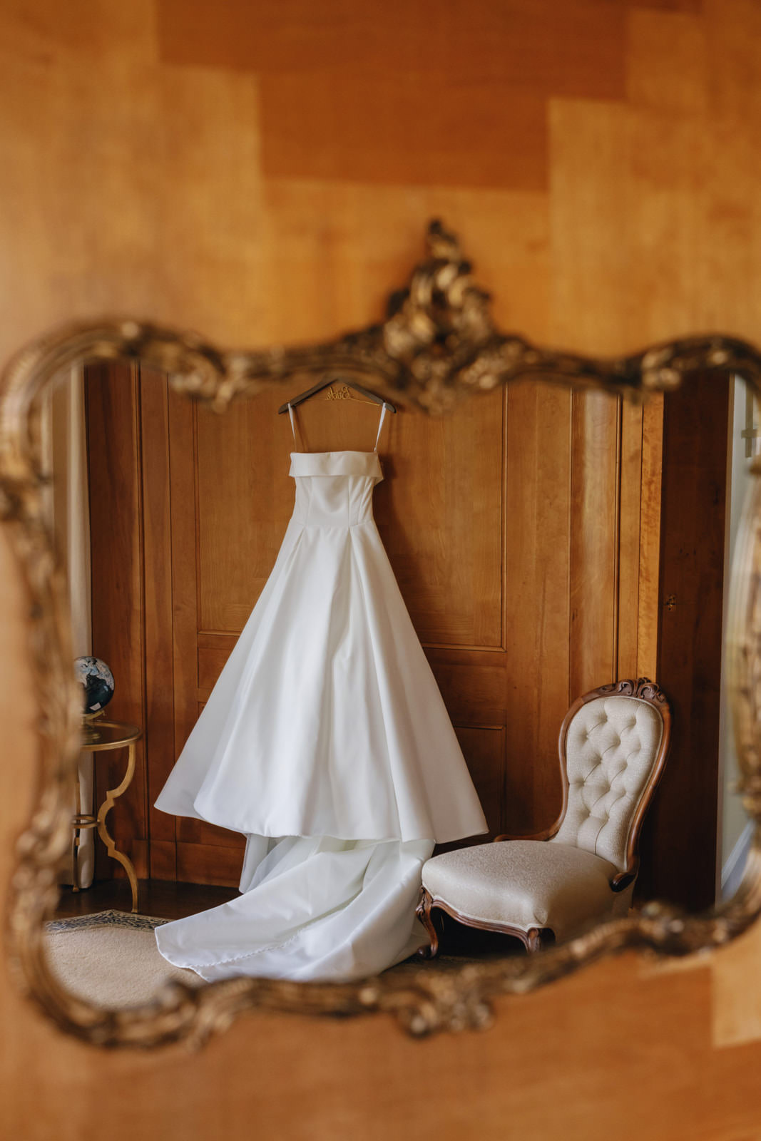 floral wedding details and stationery at Goodstone Inn wedding