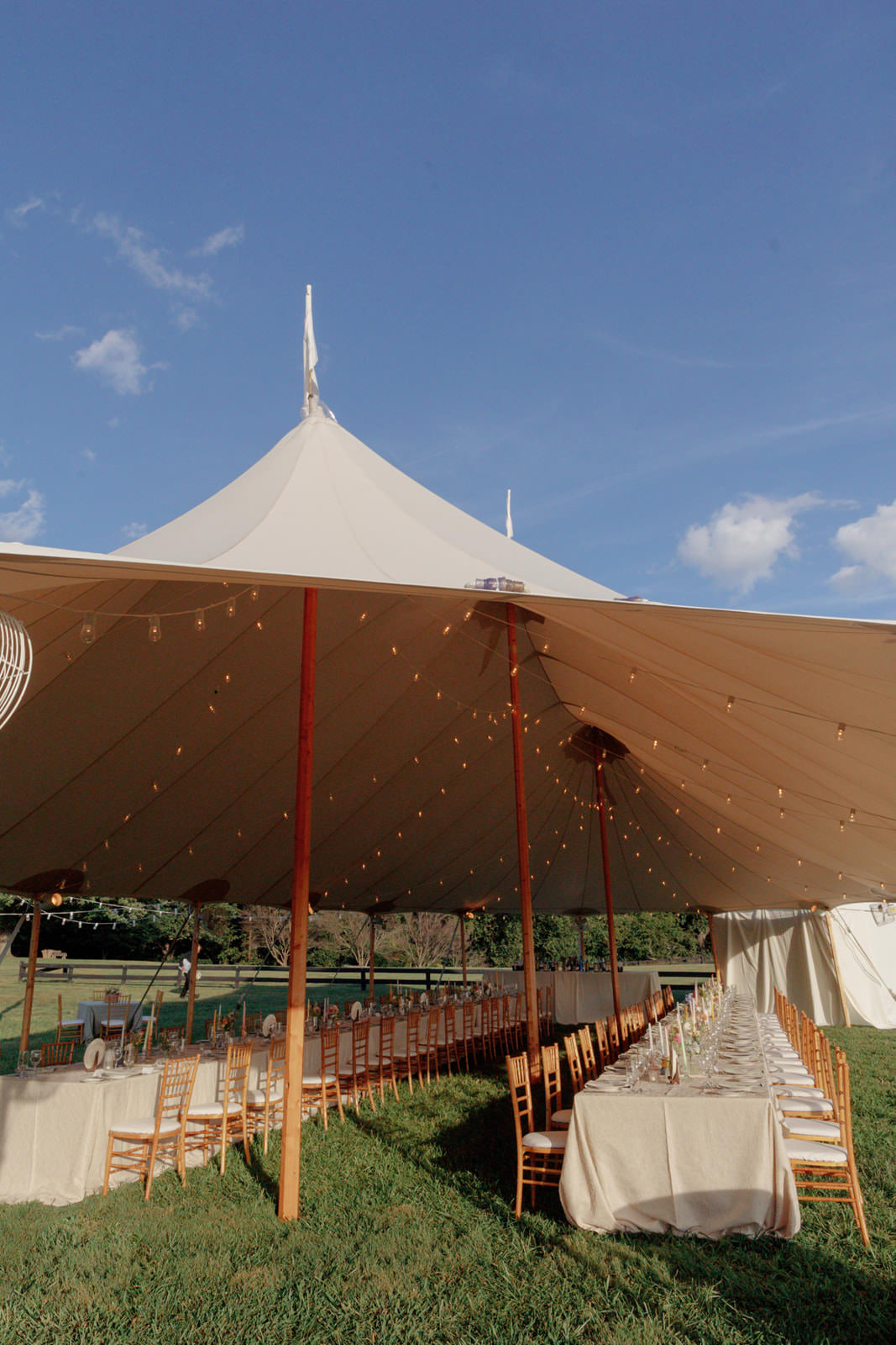 outdoor cocktail hour drinks Goodstone Inn wedding